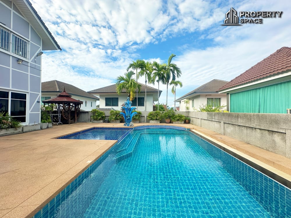 Large 5 Bedroom Pool Villa in East Pattaya Game Room & Large Private Pool Near International School Image 6