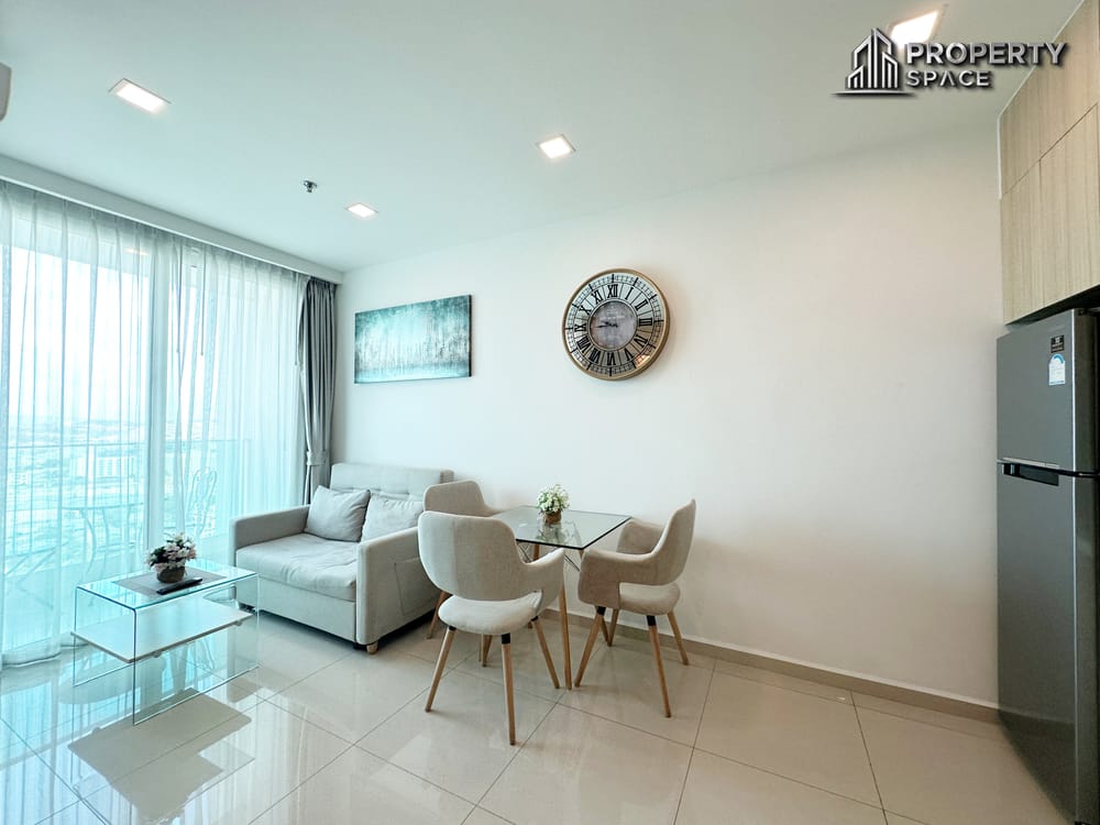 Modern 1 Bedroom City View Condo at City Garden Tower South Pattaya For Rent Image 5