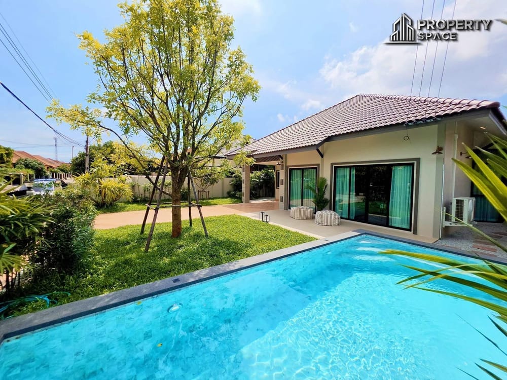Fully Furnished 3 Bedroom Private Pool Villa at Pattaya Paradise Village 1 For Sale Image 1
