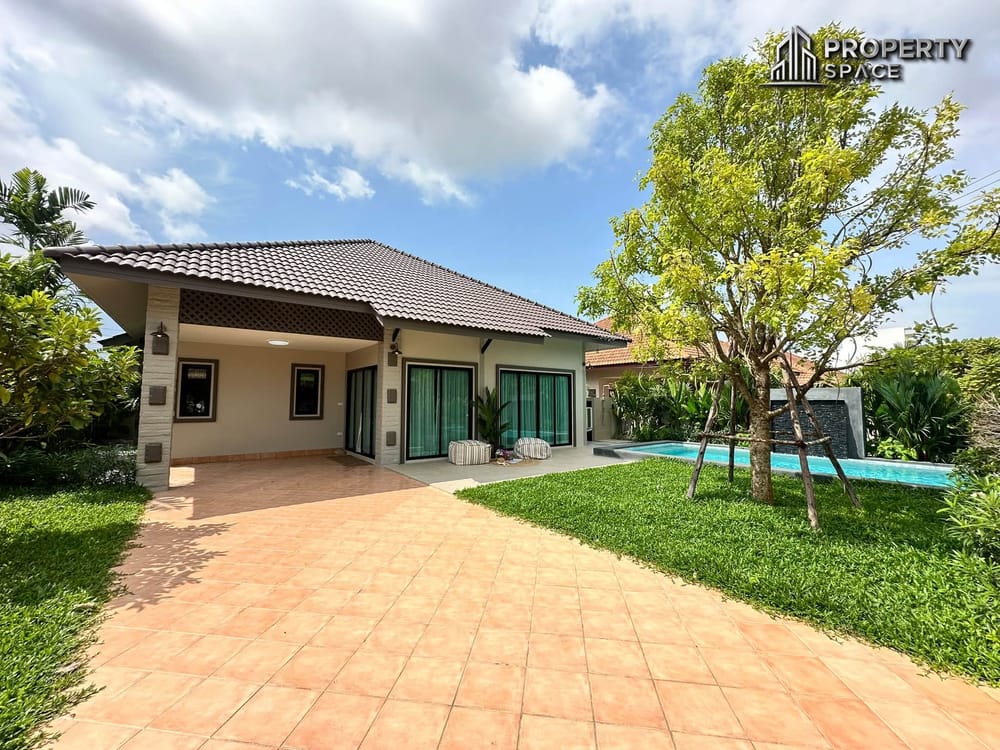 Fully Furnished 3 Bedroom Private Pool Villa at Pattaya Paradise Village 1 For Sale Image 3