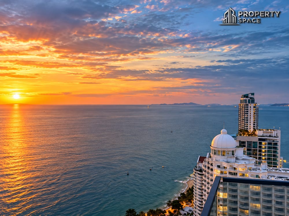 Luxury 2 Bedroom (FQ) Sea View Condo at Arom Wongamat Beachfront For Sale Image 5
