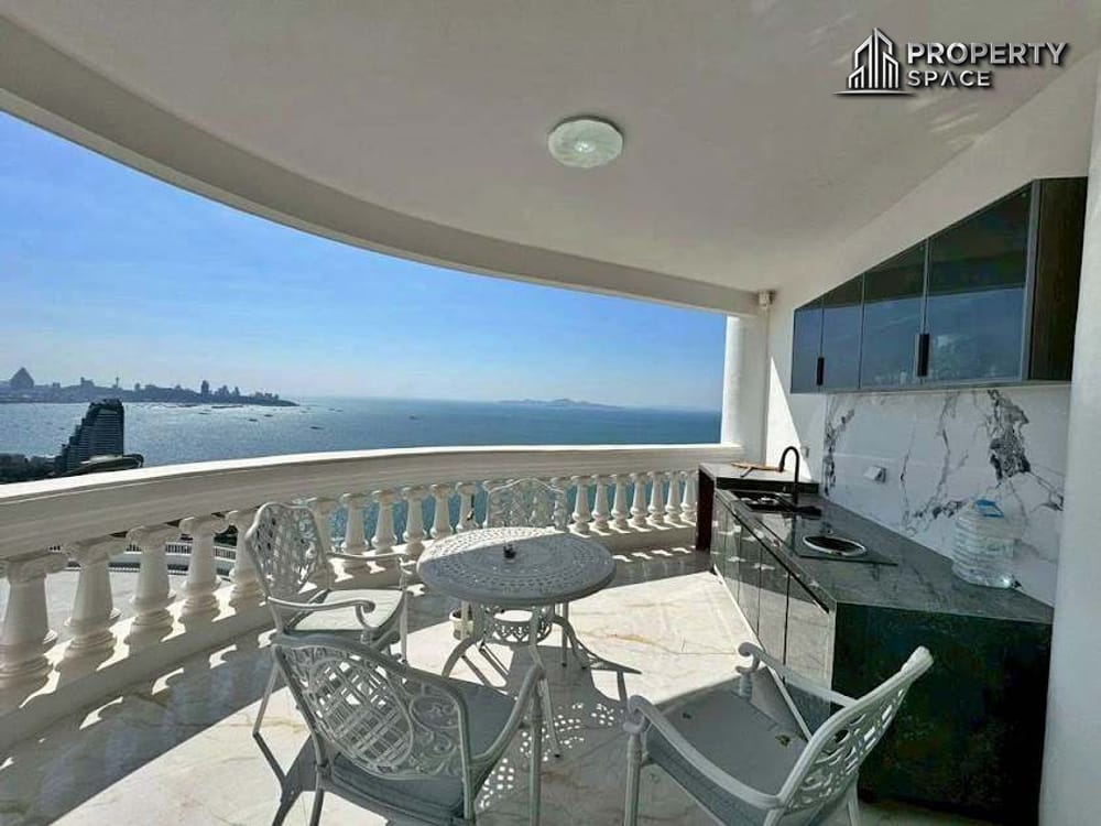 Spacious 2 Bedroom Sea View Condo At Sky Beach Wongamat For Sale Image 1