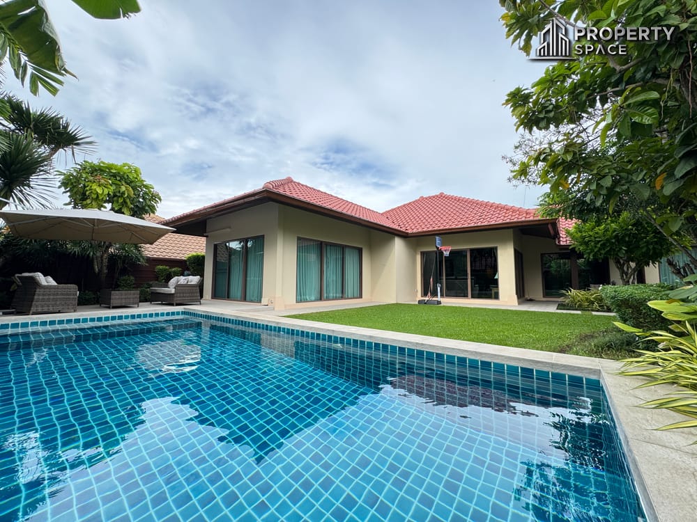 Spacious 4 Bedroom Pool Villa at Baan Balina 4 Pattaya For Sale Image 1