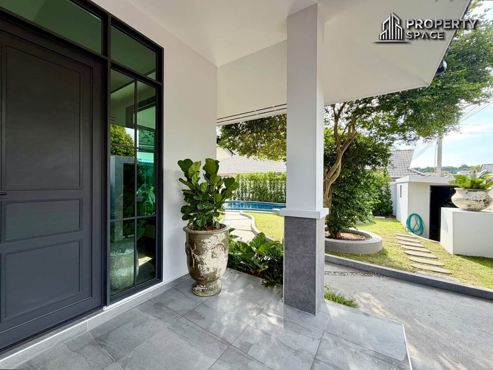 Modern Single Storey 3 Bedroom Pool Villa at Nibbana Shade Pattaya For Rent Image 6