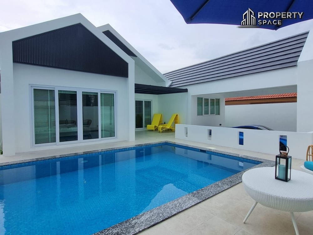 Modern Pool Villa 4 Bedroom near Jomtien Beach For Rent Image 4