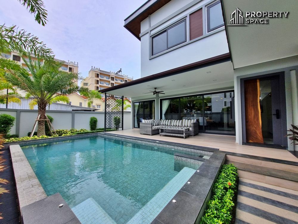 Brand New 4 Bedroom Pool Villa In Central Pattaya For Sale Image 4