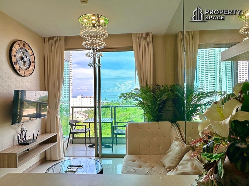 Sea View 1 Bedroom In Riviera Jomtien Condo For Rent Image 1