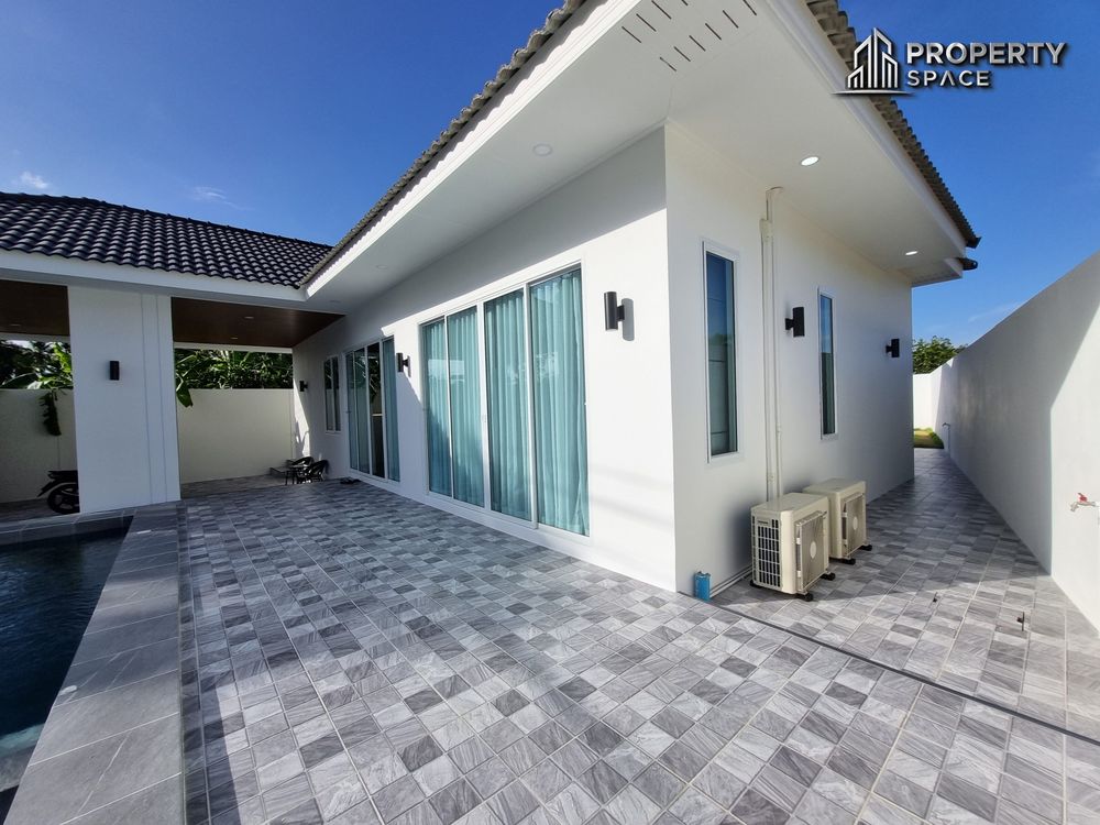 3 Bedrooms Modern Pool Villa In Huay Yai Pattaya For Rent Image 25