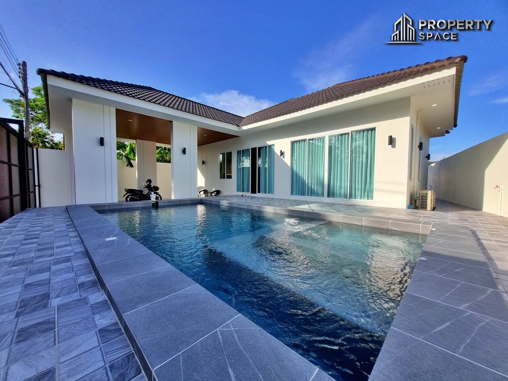 3 Bedrooms Modern Pool Villa In Huay Yai Pattaya For Rent Image 29