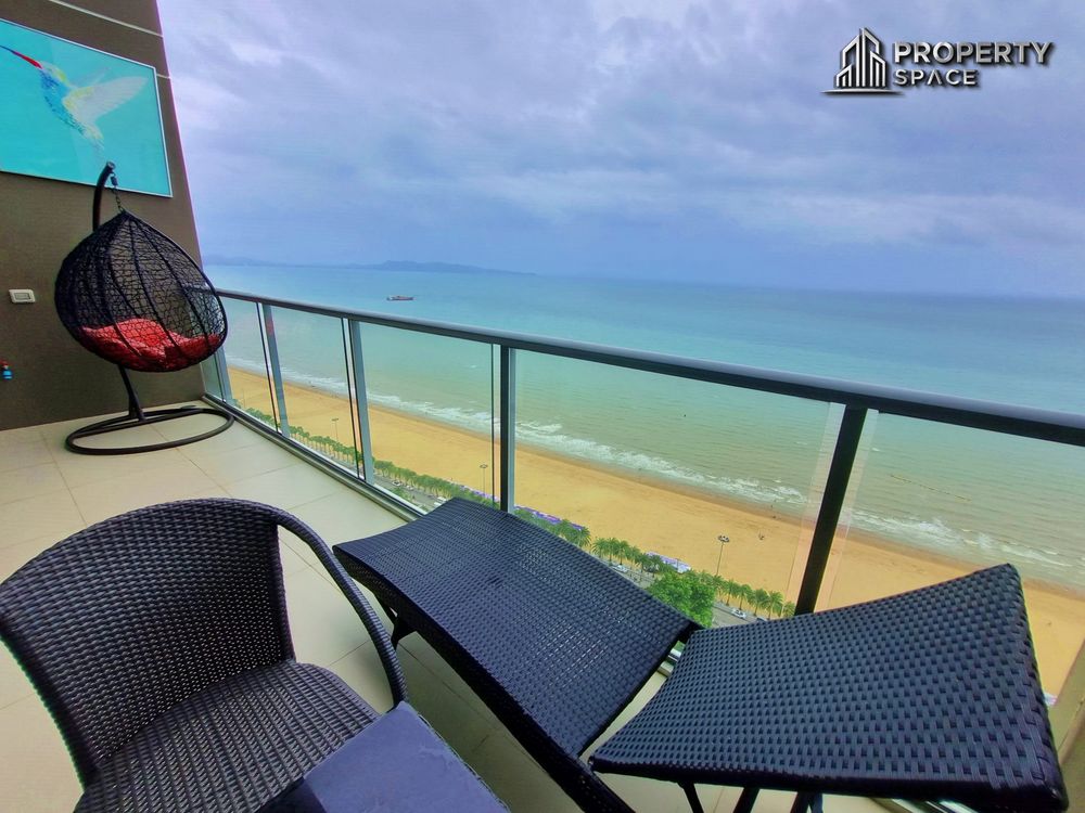 Sea View 1 Bedroom In Aeras Beachfront Condo Jomtien For Sale Image 8