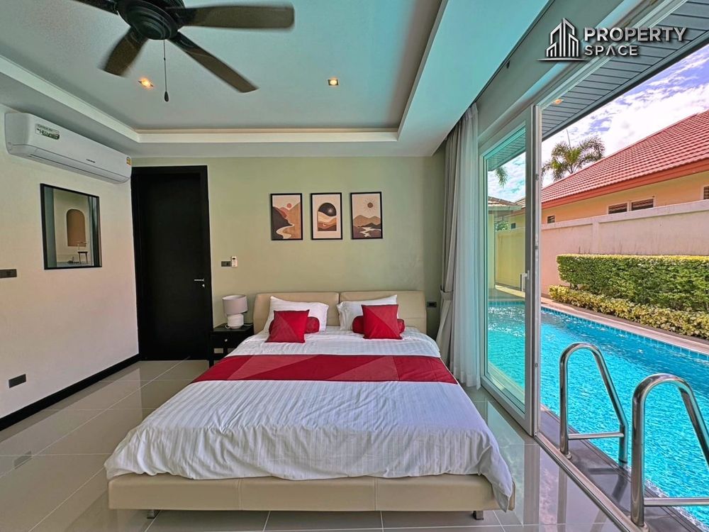  Modern 4 Bedroom Pool Villa In East Pattaya For Rent Image 10