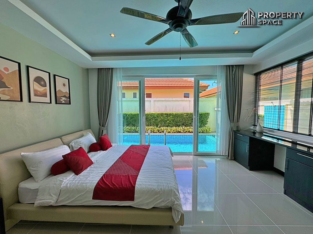  Modern 4 Bedroom Pool Villa In East Pattaya For Rent Image 11