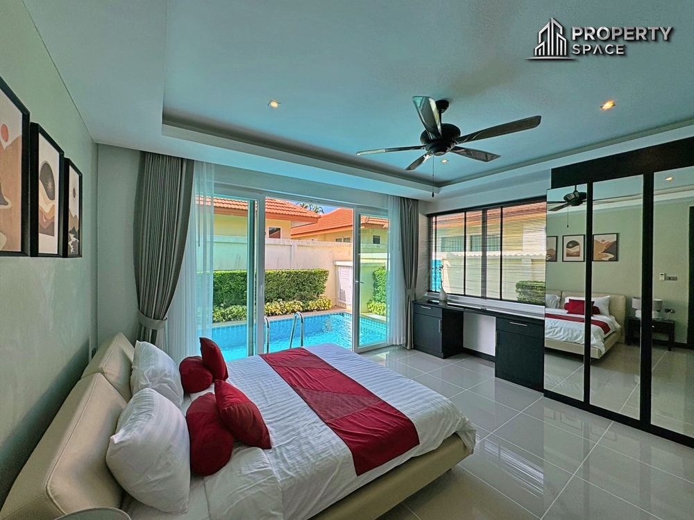  Modern 4 Bedroom Pool Villa In East Pattaya For Rent Image 12