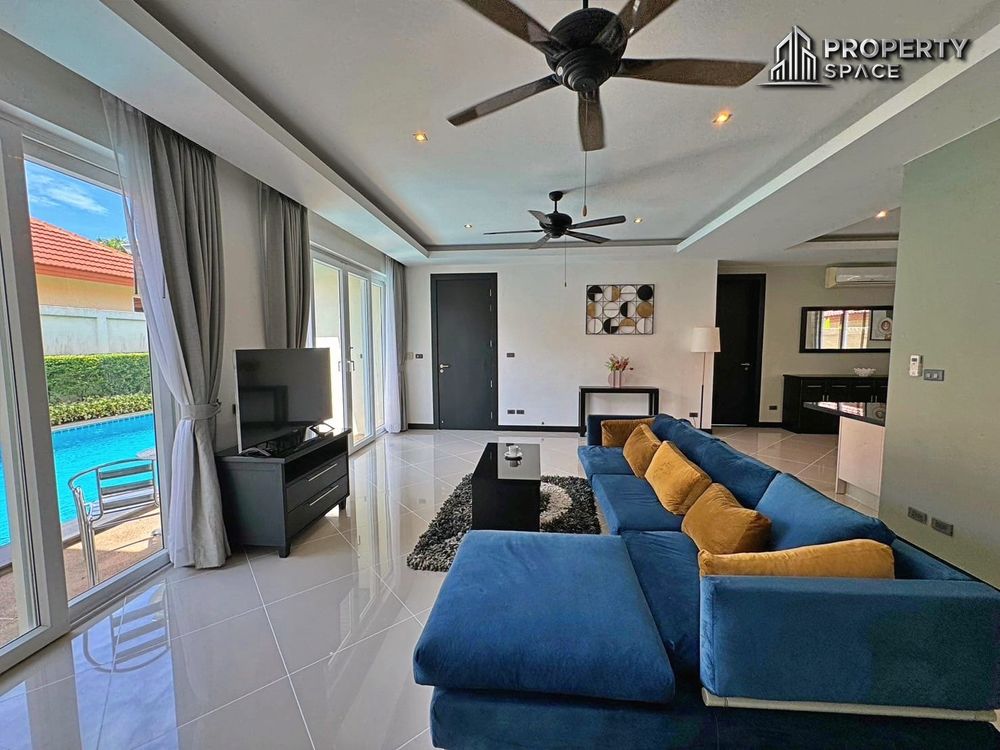  Modern 4 Bedroom Pool Villa In East Pattaya For Rent Image 4