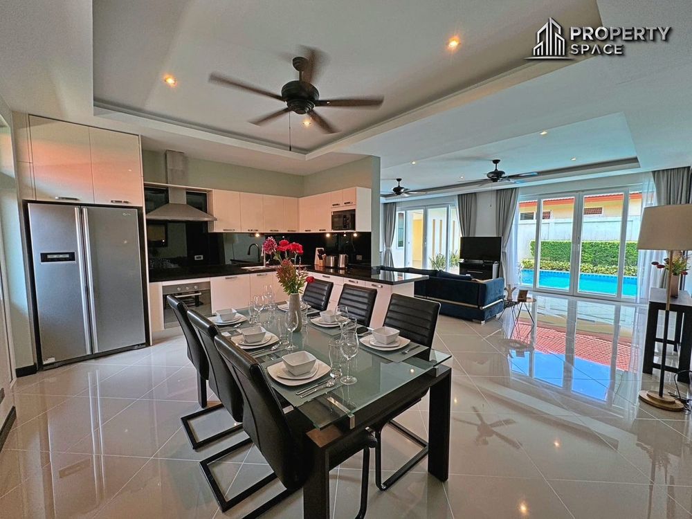  Modern 4 Bedroom Pool Villa In East Pattaya For Rent Image 7