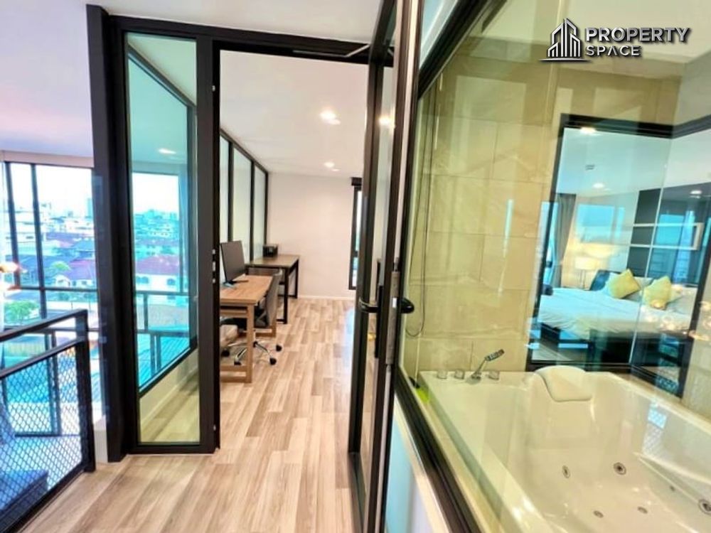 2 Bedroom Duplex In The Win Condo Khao Talo Pattaya For Rent Image 11