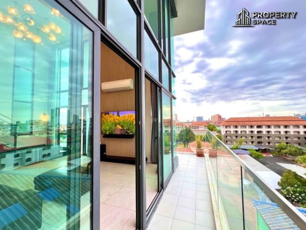 2 Bedroom Duplex In The Win Condo Khao Talo Pattaya For Rent Image 7