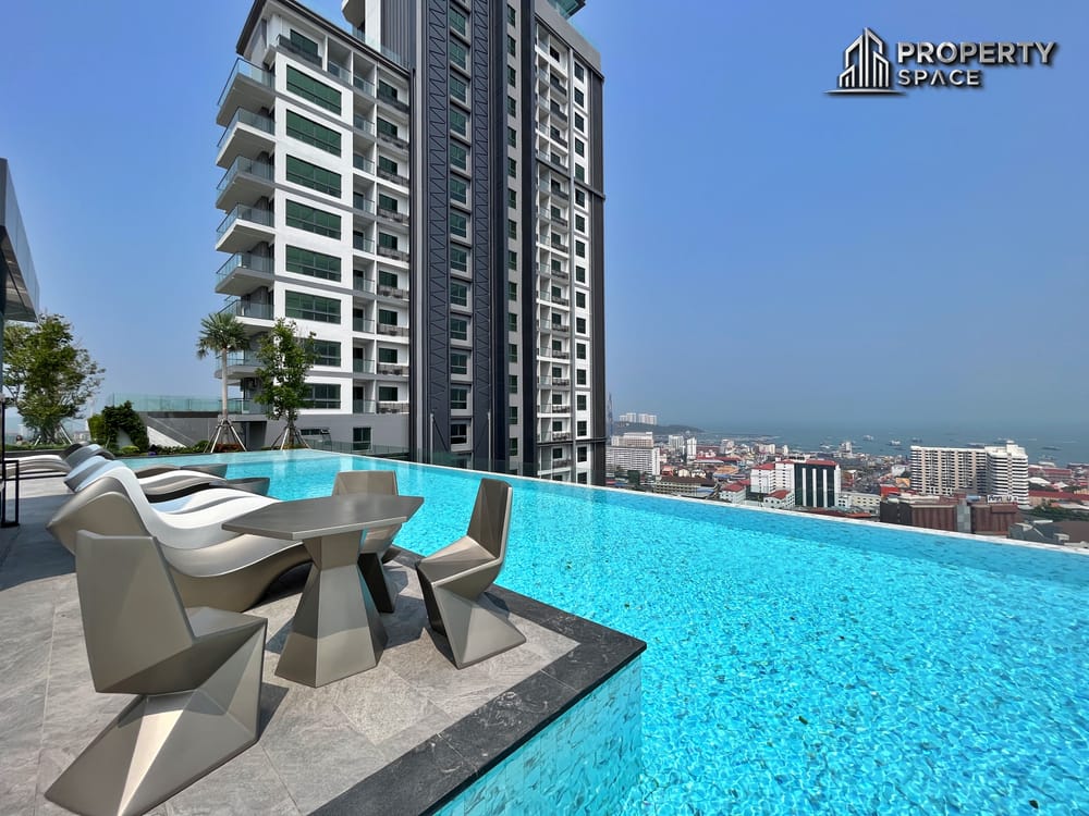 Sea View 1 Bedroom In Arcadia Millennium Tower Pattaya For Sale Image 1