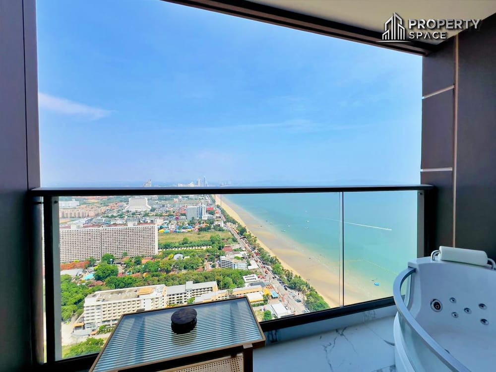 Sea View 1 Bedroom 46 M² In Copacabana Beach Jomtien Condo For Sale Image 8