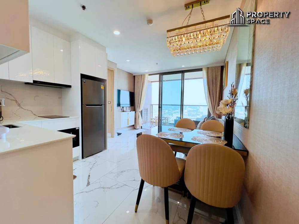 Sea View 1 Bedroom 46 M² In Copacabana Beach Jomtien Condo For Sale Image 1