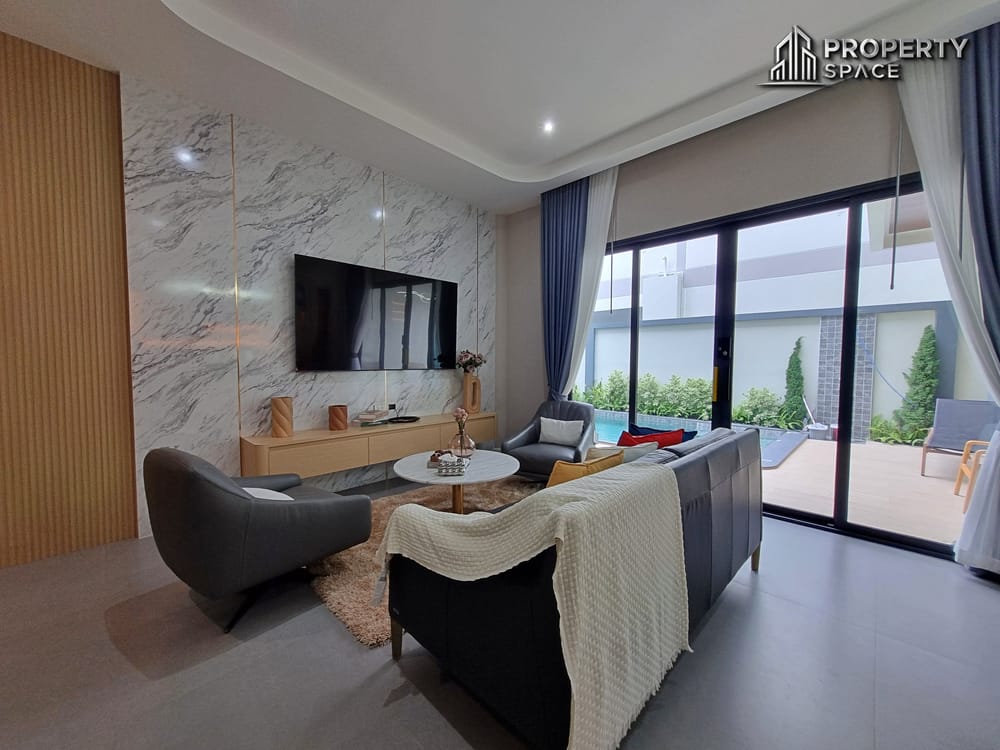  Modern Luxury 4 Bedroom Pool Villa For Investment In Thappraya For Sale Image 4