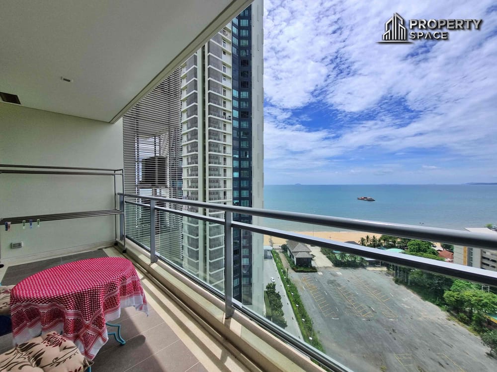 Sea View 2 Bedroom High Floor In Reflection Condo Pattaya For Rent Image 1