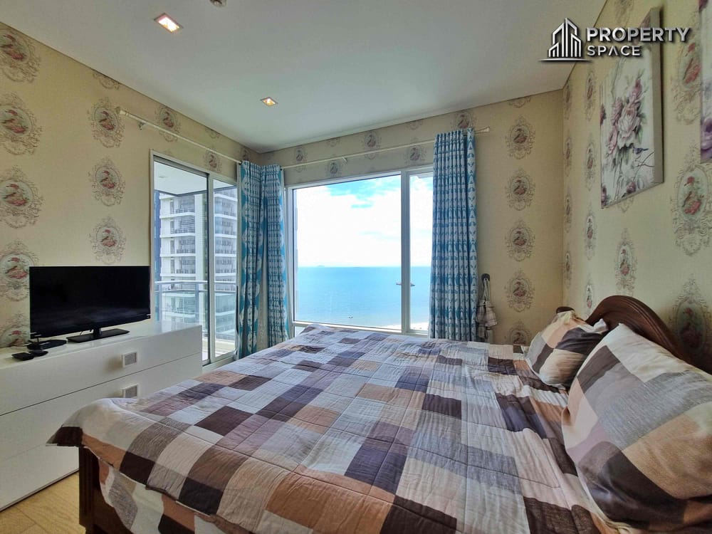 Sea View 2 Bedroom High Floor In Reflection Condo Pattaya For Rent Image 13