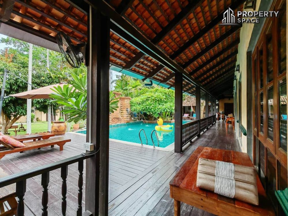 Thai Style 6 Bedroom Pool Villa In Soi Siam Country Club Pattaya For Rent Image 4