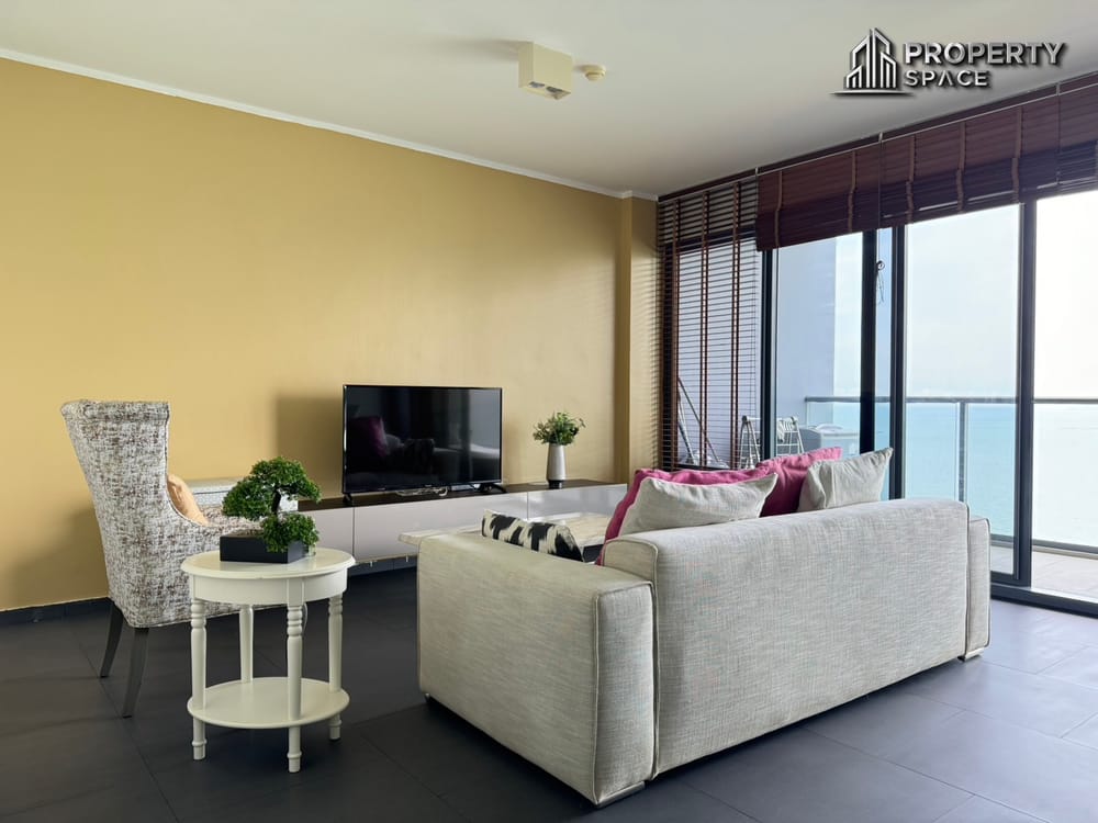 2 Bedroom Sea View In Zire Wongamat Condo Pattaya For Rent Image 7