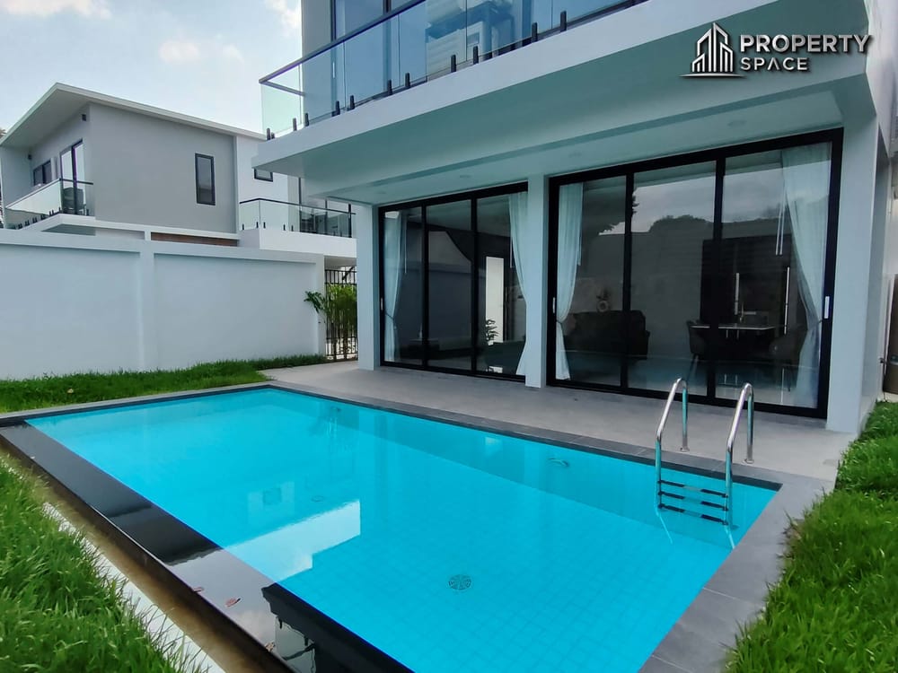 3 Bedroom Modern Pool Villa In Nong Pla Lai Pattaya For Rent Image 4