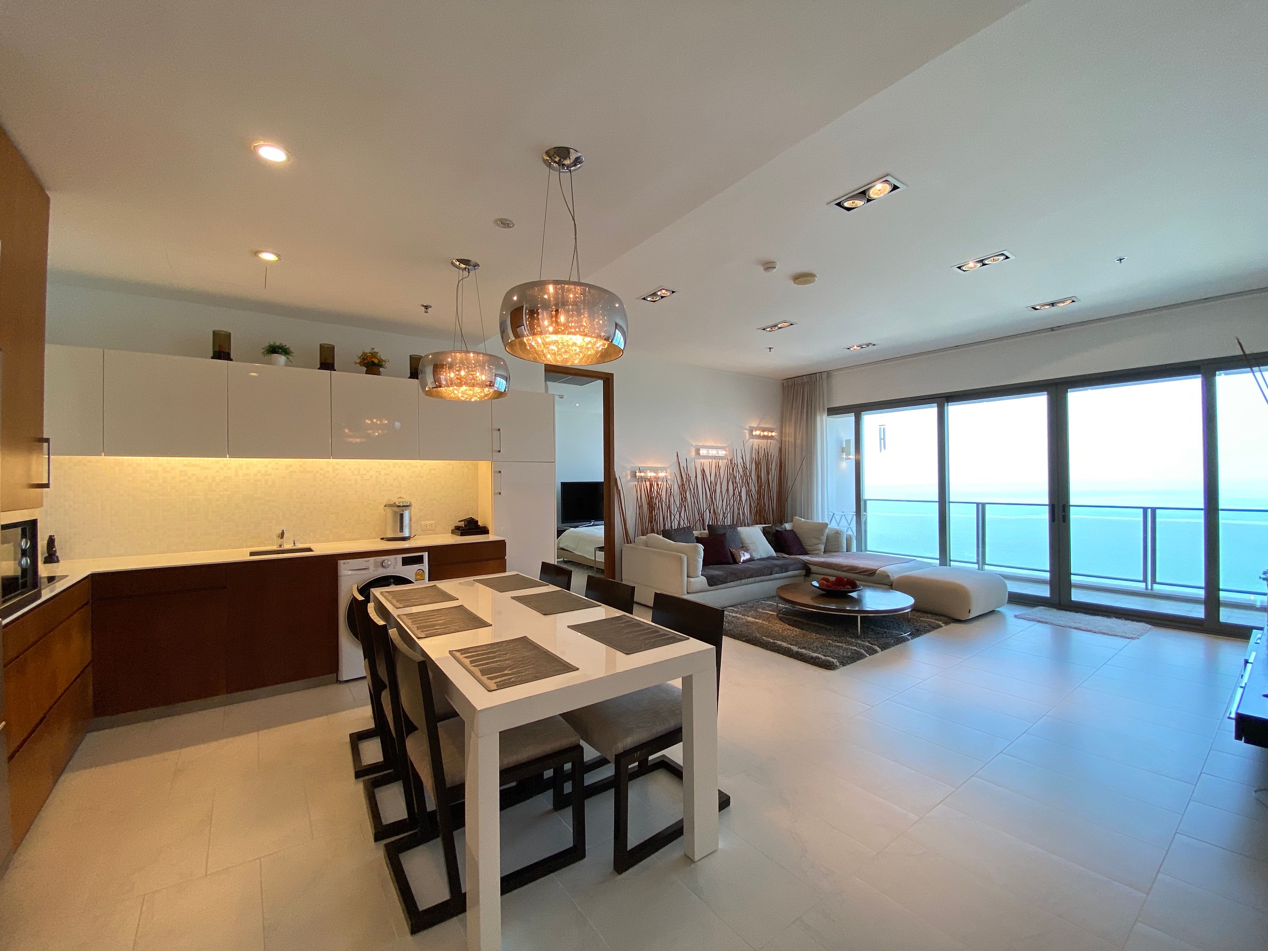 Luxury Sea View 2 Bedroom In Northpoint Condo Pattaya For Rent Image 5