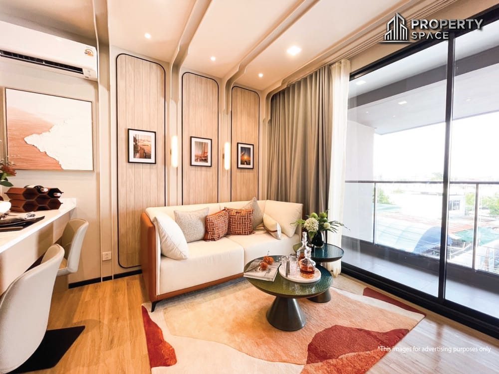 1 Bedroom (50 SQM) In Aquarous Jomtien Condo For Sale  Image 4