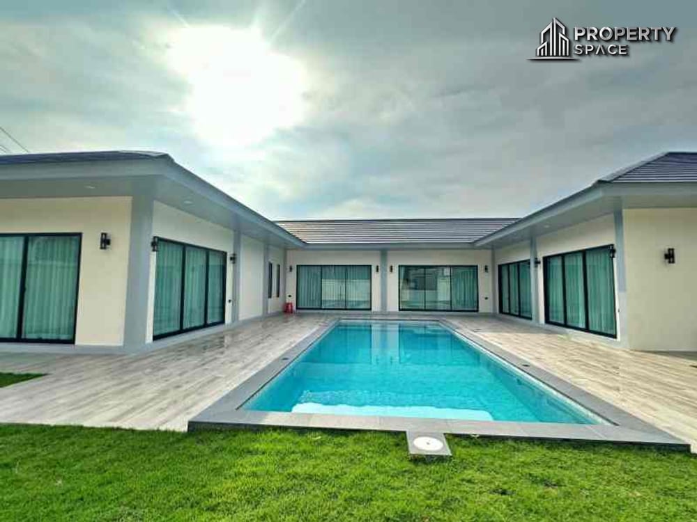 4 Bedroom Luxury Modern Pool Villa In Huay Yai Pattaya For Sale Image 1