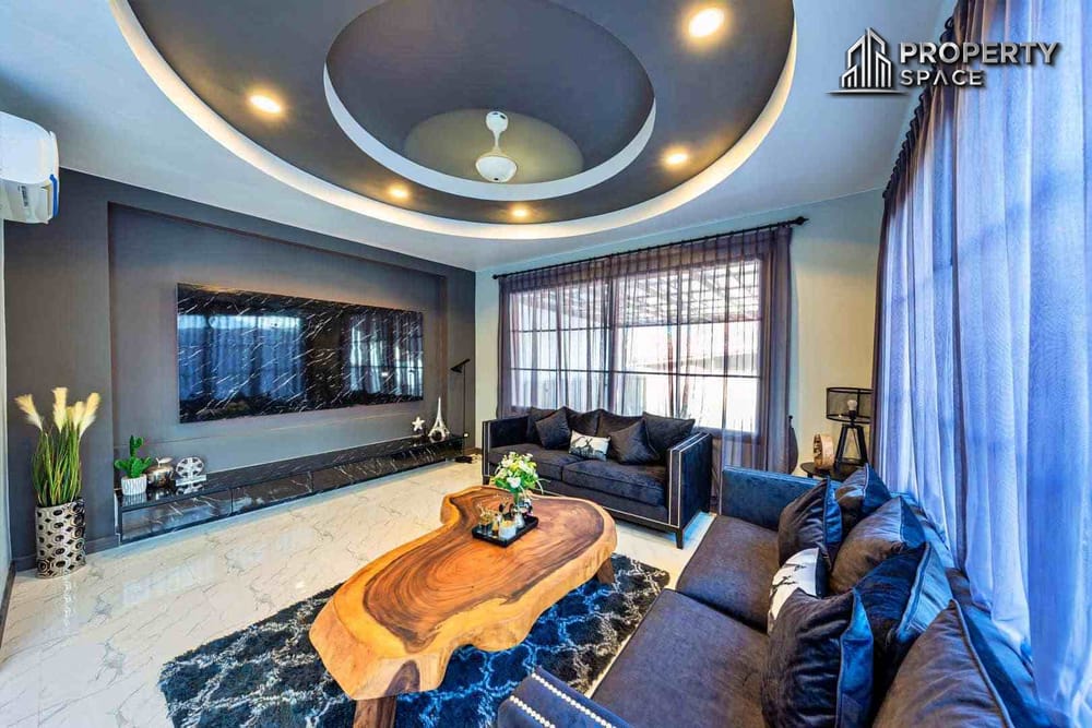 5 Bedroom Luxury Modern Pool Villa In South Pattaya For Rent Image 4