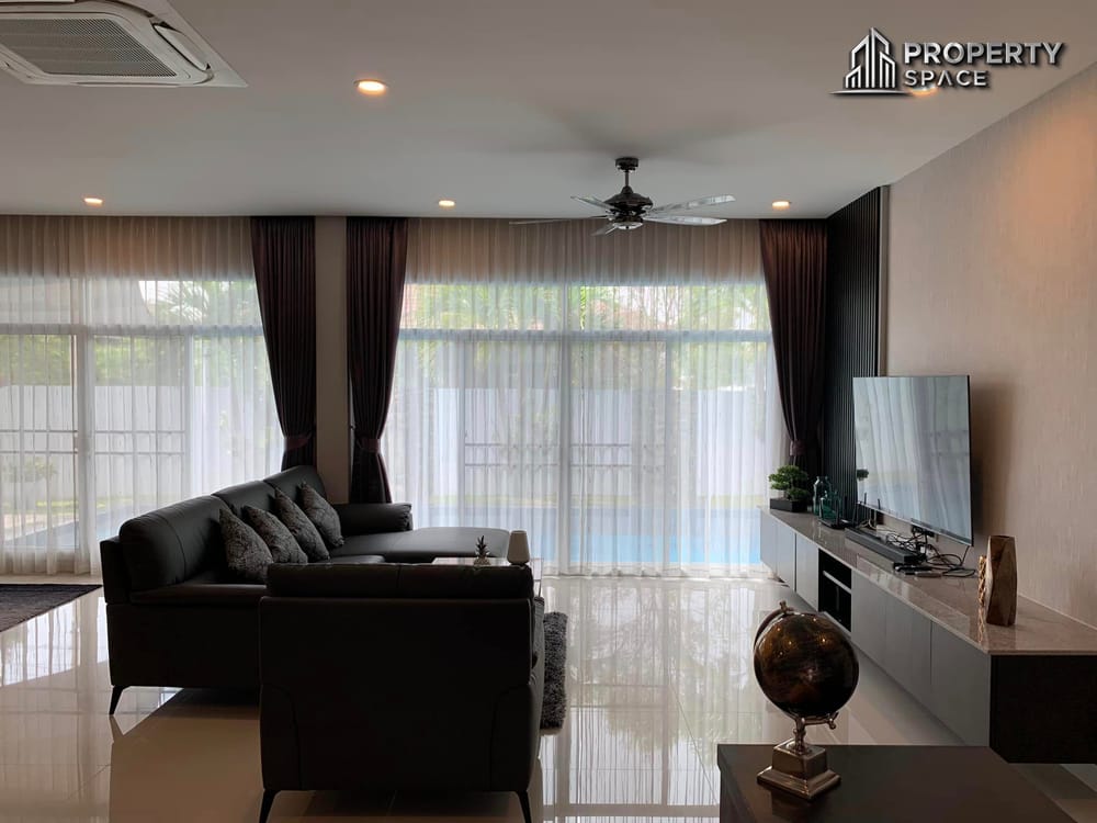 Modern 3 Bedroom Pool Villa In Panalee Bana Pattaya For Rent  Image 7