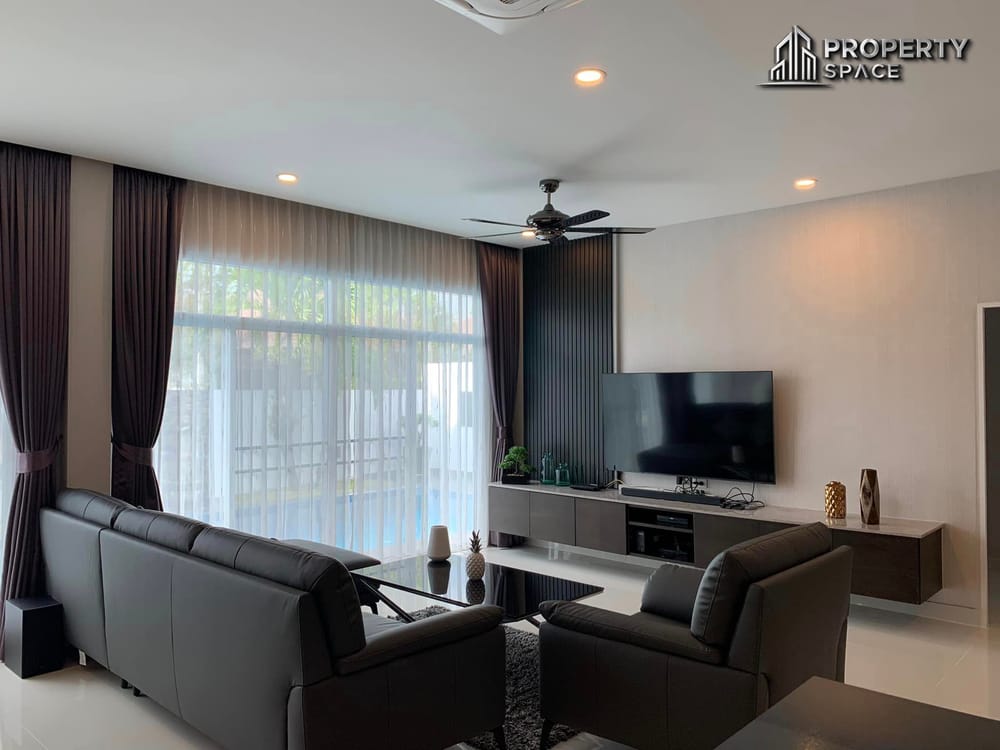 Modern 3 Bedroom Pool Villa In Panalee Bana Pattaya For Rent  Image 10