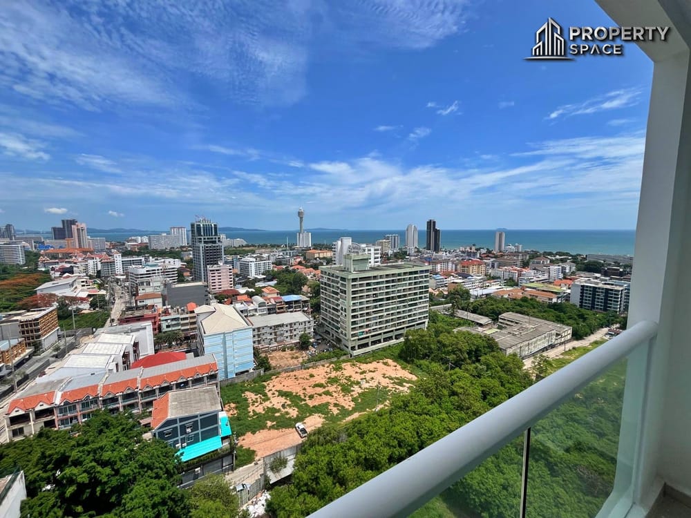 Sea View 2 Bedroom Condo (FQ) In The Vision Pratumnak Condo For Sale Image 3