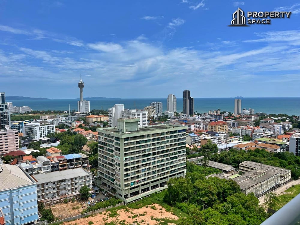 Sea View 2 Bedroom Condo (FQ) In The Vision Pratumnak Condo For Sale Image 14