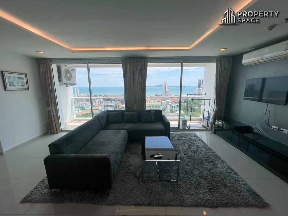 Sea View 2 Bedroom Condo (FQ) In The Vision Pratumnak Condo For Sale Image 1