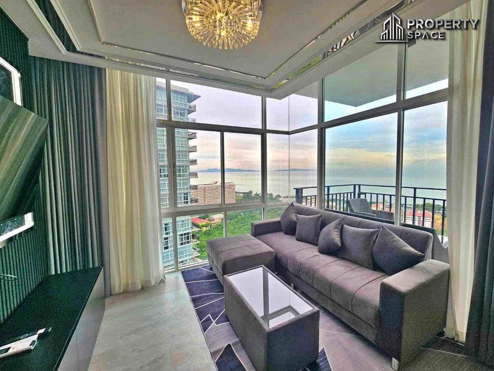 Sea View 2 Bedroom In The Grand Ad Jomtien Condo For Rent Image 1