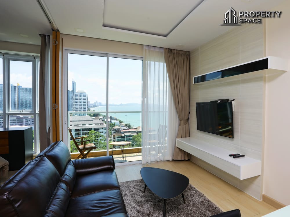 Sea View 1 Bedroom In Cetus Beachfront Condo Jomtien For Sale Image 1