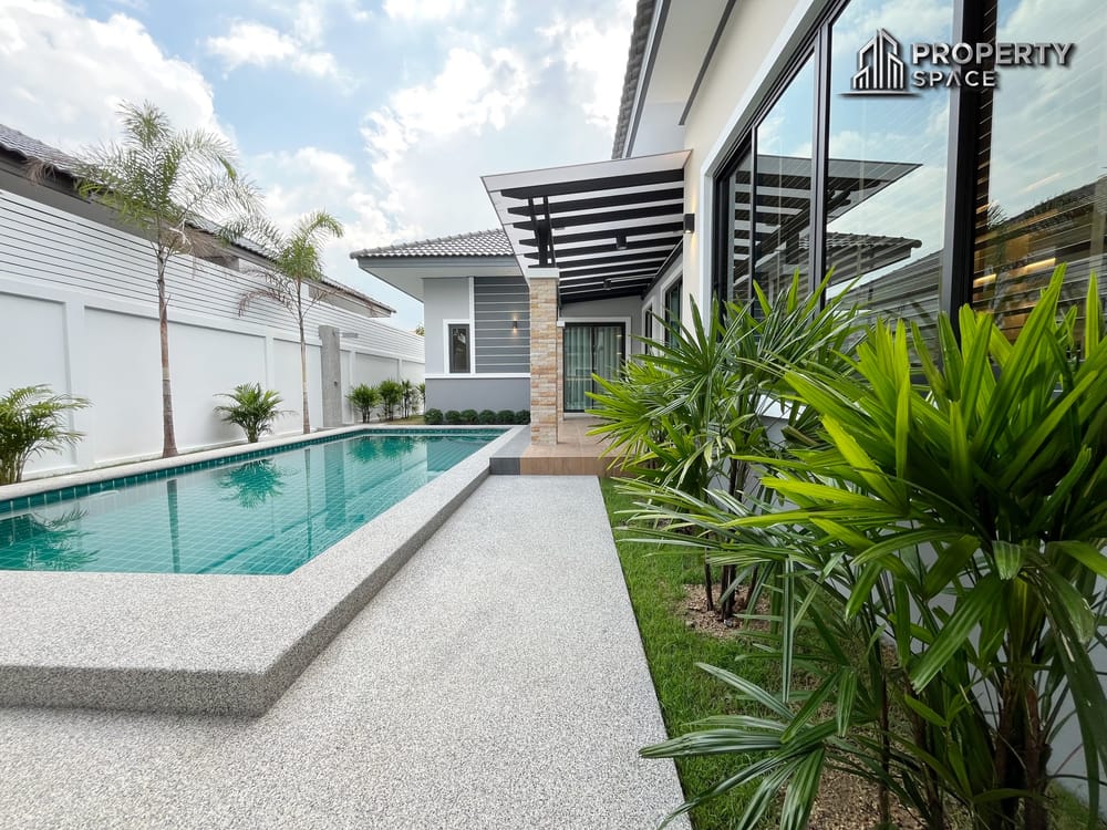 Brand New 3 Bedroom Detached House With Private Pool In Huay Yai For Sale Image 4