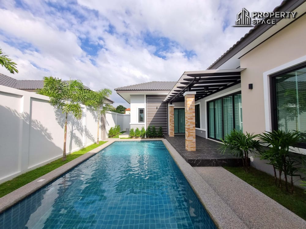 Brand New 3 Bedroom Detached House With Private Pool In Huay Yai For Sale Image 3