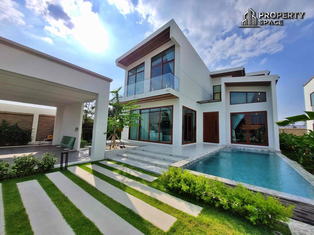 5 Bedroom Modern Luxury Tropical Pool Villa Near Siam Country Club Golf Course For Sale Image 1