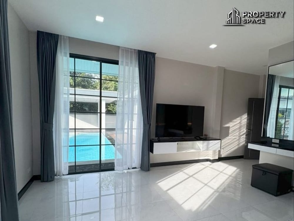 Contemporary 4-Bedroom Modern Pool Villa Near Mabprachan Lake, Pattaya – For Sale Image 8
