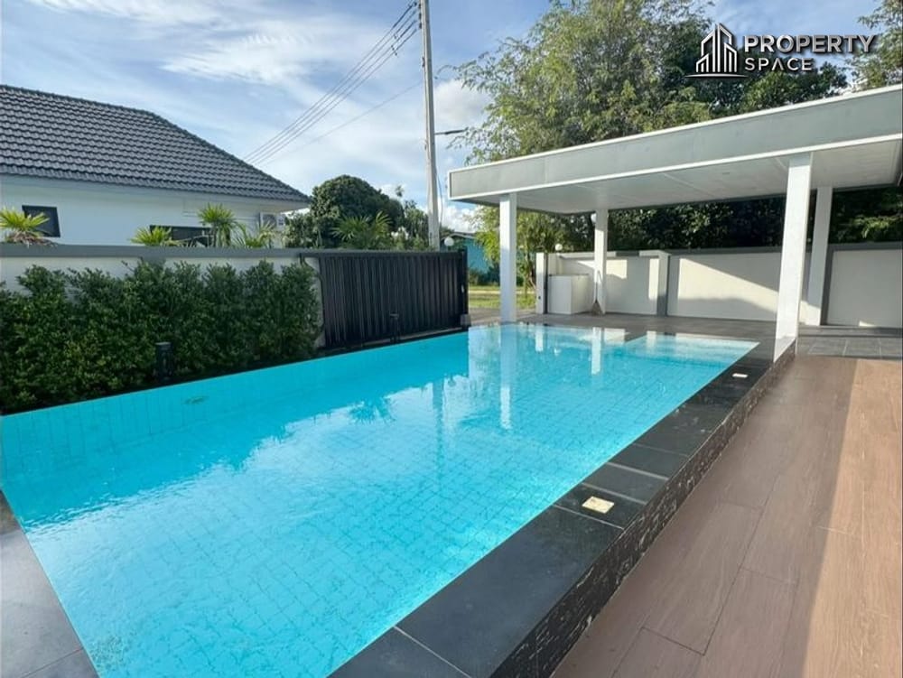 Contemporary 4-Bedroom Modern Pool Villa Near Mabprachan Lake, Pattaya – For Sale Image 20