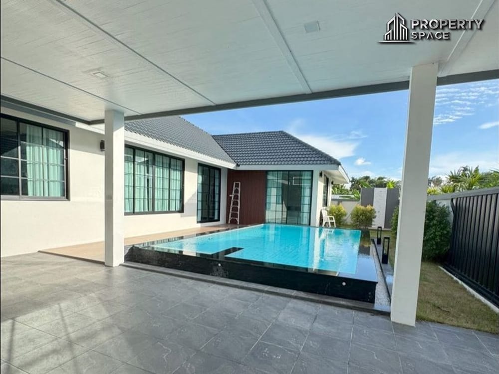 Contemporary 4-Bedroom Modern Pool Villa Near Mabprachan Lake, Pattaya – For Sale Image 3